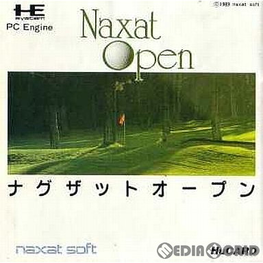 【中古即納】[お得品][箱説明書なし][PCE]ナグザットオープン(Naxat Open)(Huカード)(19890530)