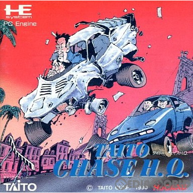 【中古即納】[お得品][箱説明書なし][PCE]TAITO CHASE H.Q.(タイトー チェイスH.Q.)(Huカード)(19900126)