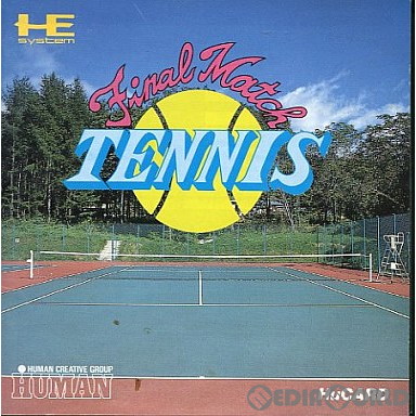 【中古即納】[お得品][箱説明書なし][PCE]ファイナルマッチテニス(Final Match TENNIS)(Huカード)(19910301)