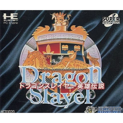 【中古即納】[お得品][箱説明書なし][PCE]Dragon Slayer(ドラゴンスレイヤー)英雄伝説(スーパーCDロムロム)(19911025)
