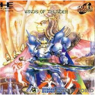 【中古即納】[PCE]WINDS OF THUNDER(ウィンズ オブ サンダー)(スーパーCDロムロム)(19930423)