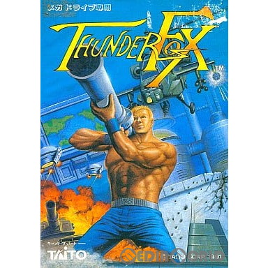 【中古即納】[MD]THUNDER FOX(サンダーフォックス)(ROMカートリッジ/ロムカセット)(19910626)