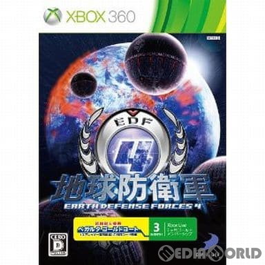 【中古即納】[Xbox360]地球防衛軍4 Xbox LIVE 3ヶ月ゴールドメンバーシップ同梱版(限定版)(20130704)