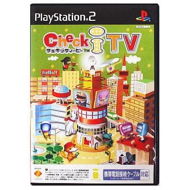 ■タイトル:Check-i-TV(チェキッティービー) 通常版■機種:プレイステーション2■発売日:2001/04/26■メーカー品番:SCPS-11011■JAN/EAN:4948872110112