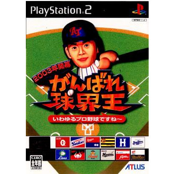 【中古即納】[表紙説明書なし][PS2]2003年開幕 がんばれ球界王 いわゆるプロ野球ですね〜(20030515)