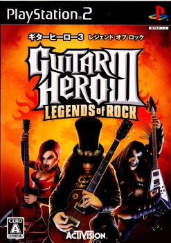 【中古即納】[お得品][表紙説明書なし][PS2]GUITAR HERO III: LEGENDS OF ROCK(ギターヒーロー3 レジェンド オブ ロック) ワイヤレス ク