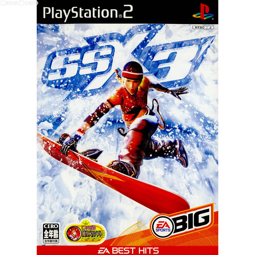【中古即納】[表紙説明書なし][PS2]EA BEST HITS SSX3(SLPM-65793)(20041209)
