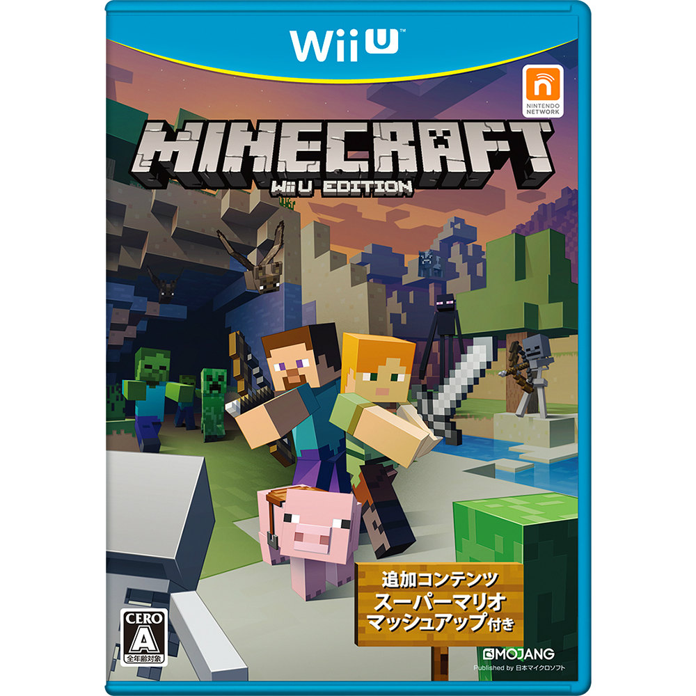 【中古即納】[WiiU]MINECRAFT： Wii U EDITION(マインクラフト Wii U エディション)(20160623)
