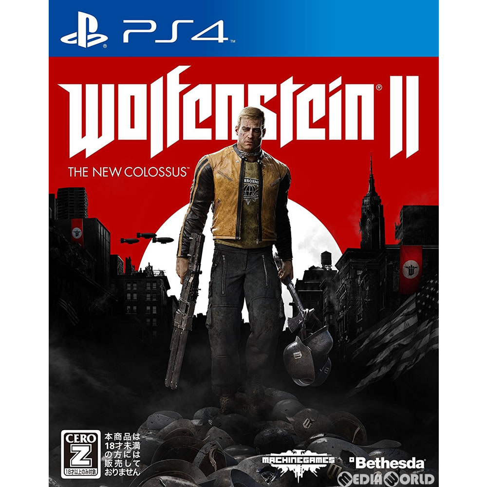 【中古即納】[PS4]ウルフェンシュタイン 2: ザ ニューコロッサス(Wolfenstein II: The New Colossus)(20171123) クリスマス_e