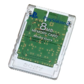 【中古即納】[ACC][PS2]PlayStation2専用メモリーカード(8MB) クリスタル SC(SCPH-10020C)(20020627)