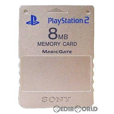 【中古即納】[ACC][PS2]PlayStation2専用 メモリーカード8MB サテン・シルバー SCE(SCPH-10020SS)(20051123) クリスマス_e
