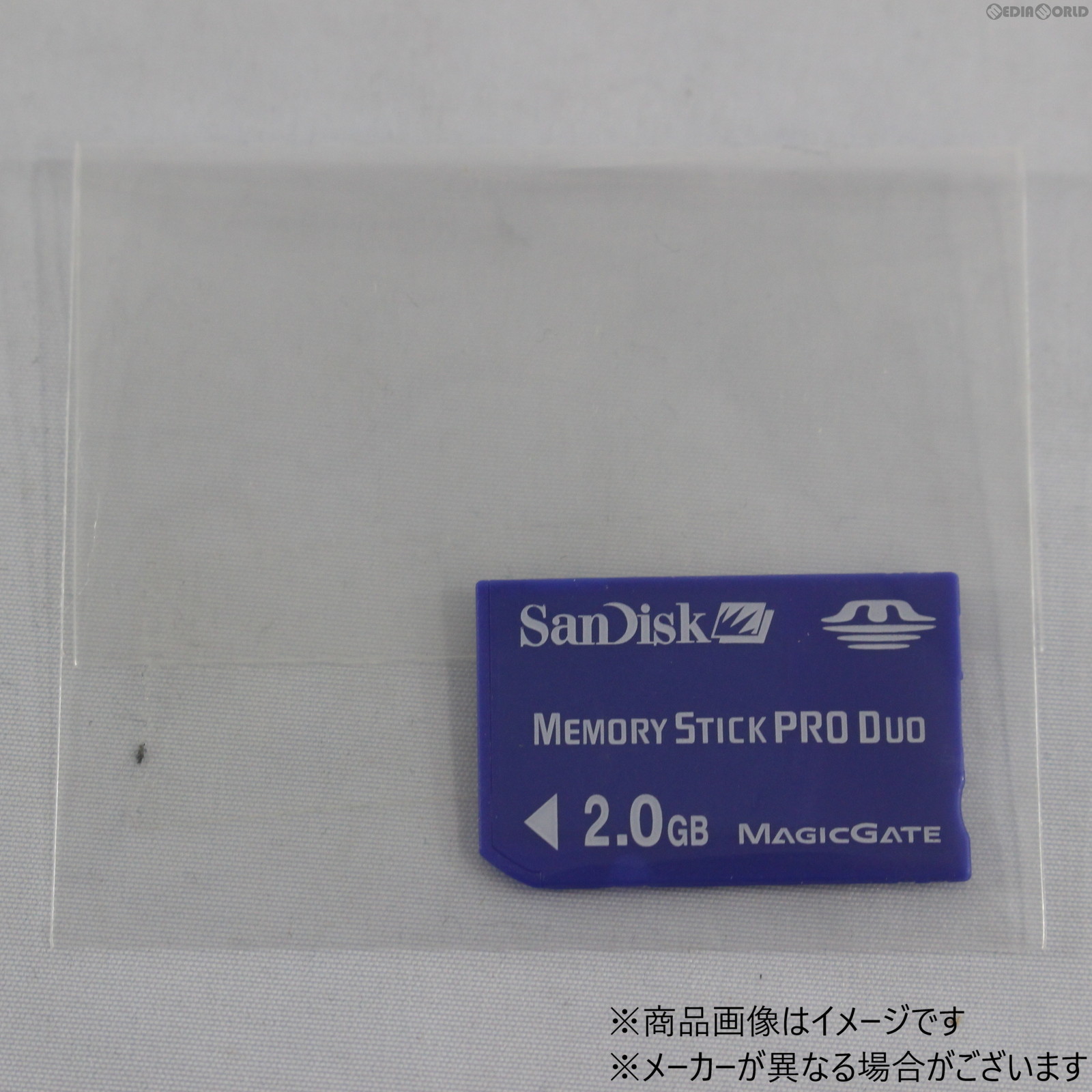 【中古即納】[ACC][PSP]メモリースティック PRO Duo(プロ デュオ) 2GB ソニー互換製品 ※PSPで動作確認済(20061231)