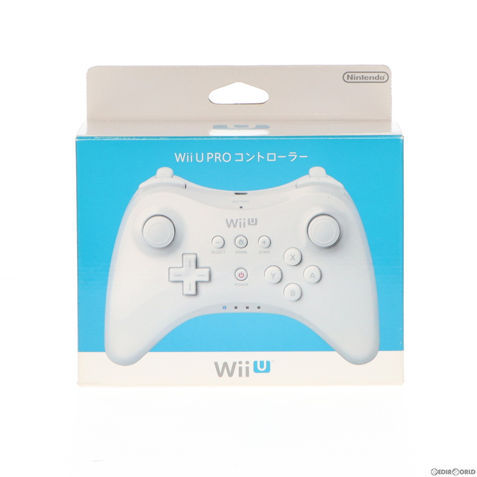 【中古即納】[ACC][WiiU]Wii U PROコントローラー shiro(Wii U プロコントローラー シロ) 任天堂(WUP-A-RSWA)(20121208)