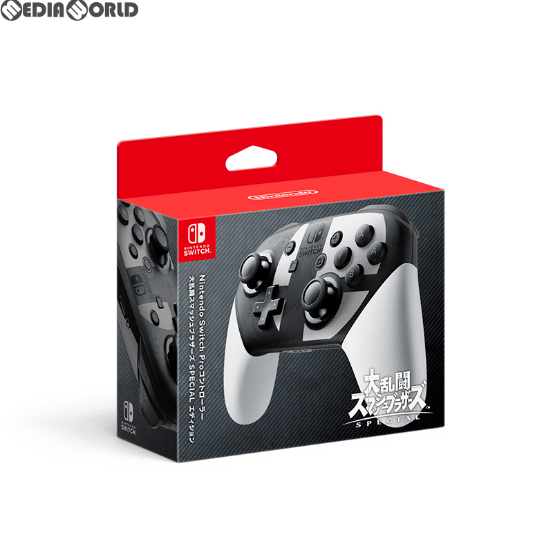 【中古即納】[ACC][Switch] Nintendo Switch Proコントローラー(ニンテンドースイッチ プロコントローラー) 大乱闘スマッシュブラザーズ