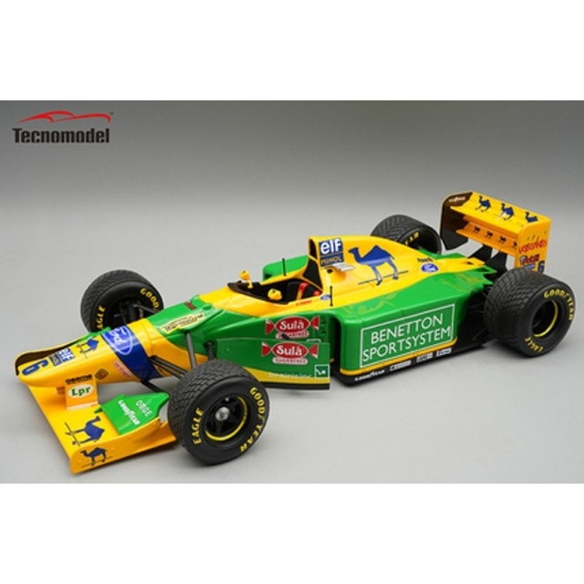 【予約安心出荷】[MDL] 1/18 ベネトン B193B イギリスGP 1993 Riccardo Patrese レインタイヤ車 完成品 ミニカー(TM18-377C) Tecnomodel(
