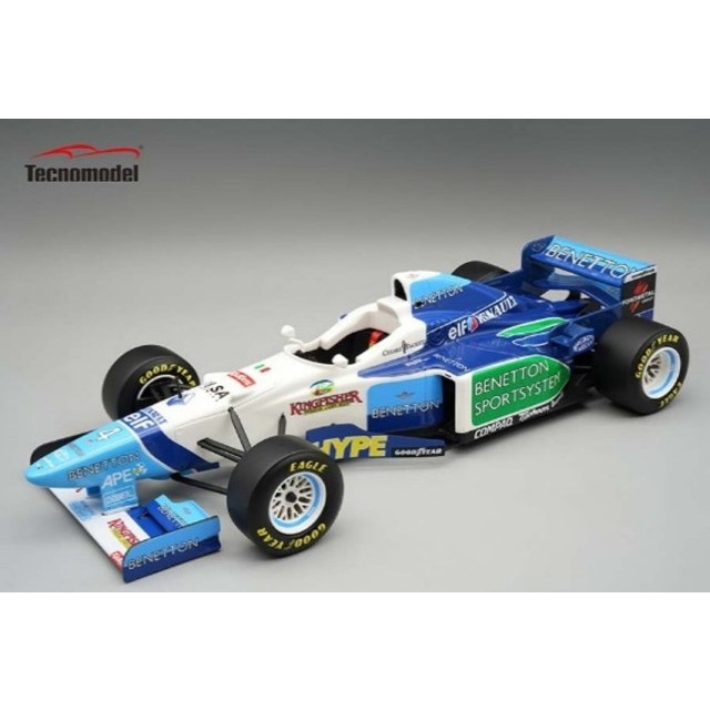 【予約安心出荷】[MDL] 1/18 ベネトン B196 モナコGP 1996 #4 Gherard Berger 完成品 ミニカー(TM18-380D) Tecnomodel(テクノモデル)(202