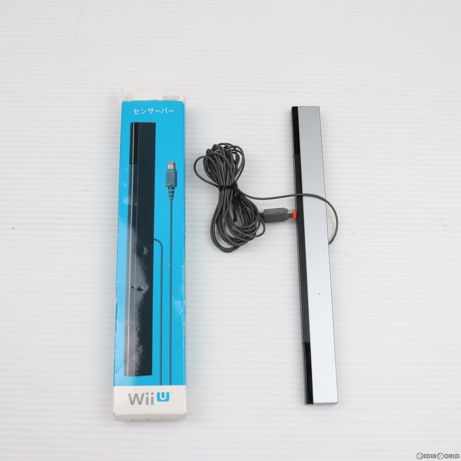 【中古即納】[ACC][WiiU]センサーバー (クロ/黒/Kuro)(Wii/Wii U用) 任天堂(RVL-A-SB/RVL-014)(20121208)