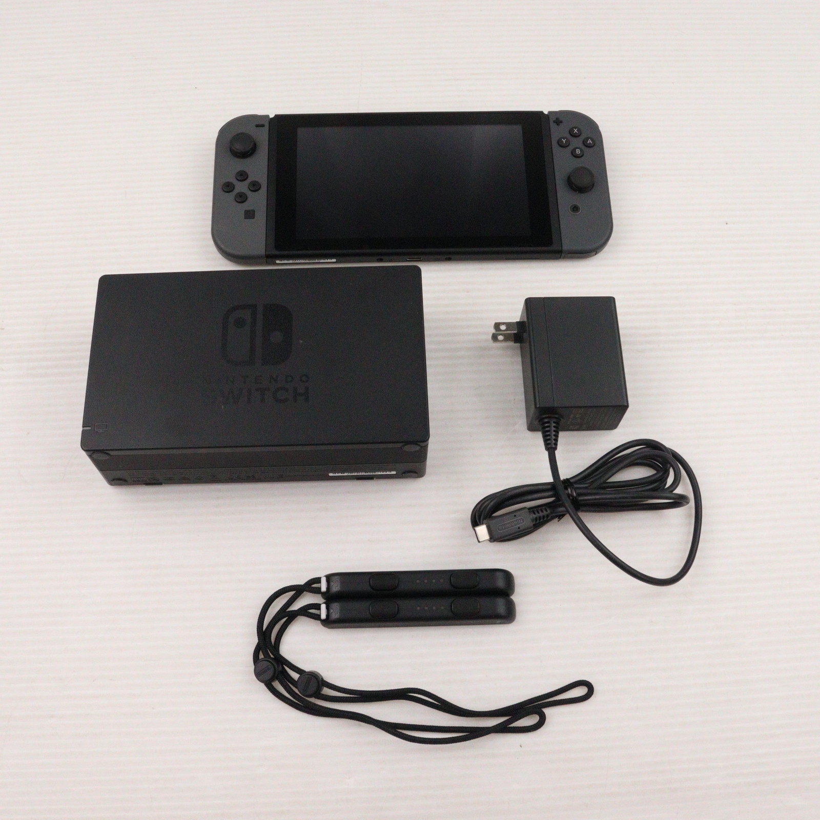 【中古即納】[Switch] (本体) Nintendo Switch(ニンテンドースイッチ) Joy-Con(L)/(R) グレー 任天堂(HAD-S-KAAAH)(20230412)