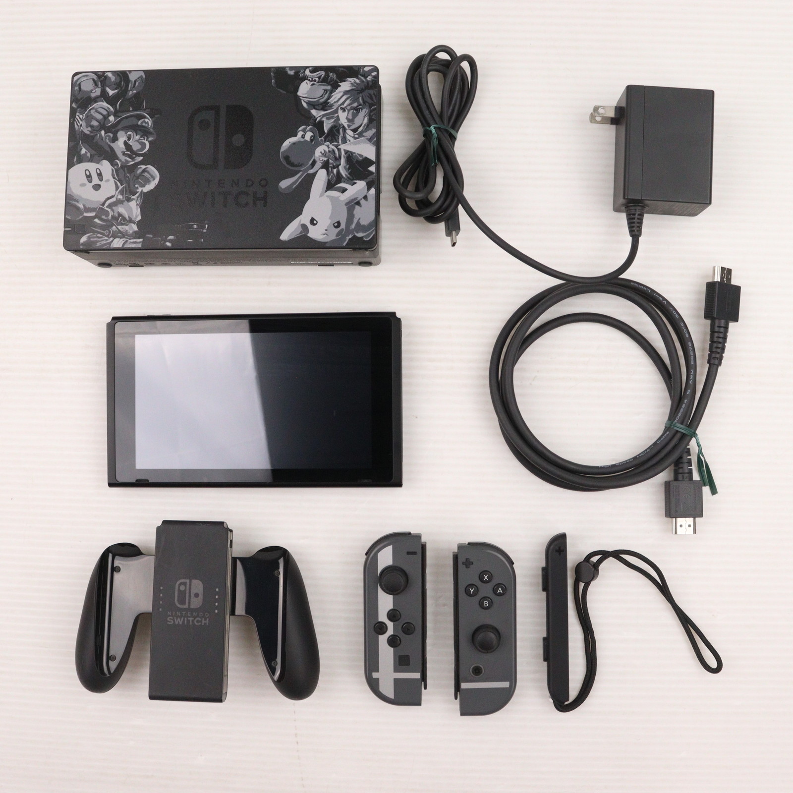 【中古即納】[Switch] (本体) Nintendo Switch(ニンテンドースイッチ) 大乱闘スマッシュブラザーズ SPECIALセット(スペシャルセット) 任