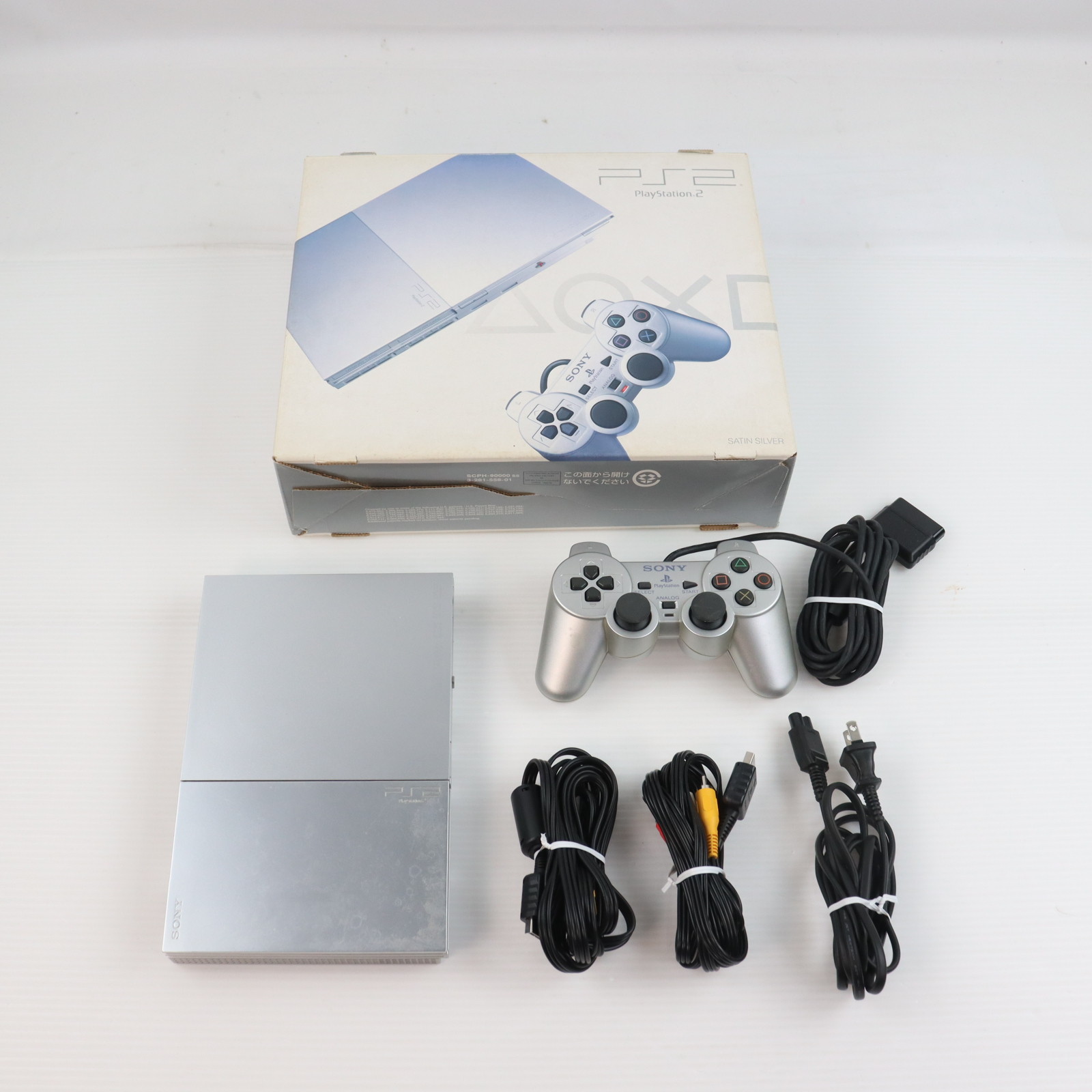 SONY（ソニー） PS2 本体 純正コントローラー1個 すぐ遊べるセット 