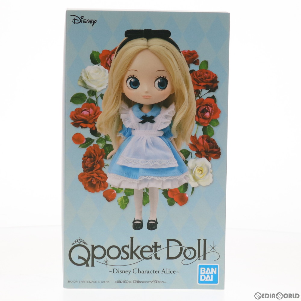 【中古即納】[DOL]アリス Q posket Doll 〜Disney Character Alice〜 不思議の国のアリス 完成品 ドール バンダイスピリッツ(20210306)