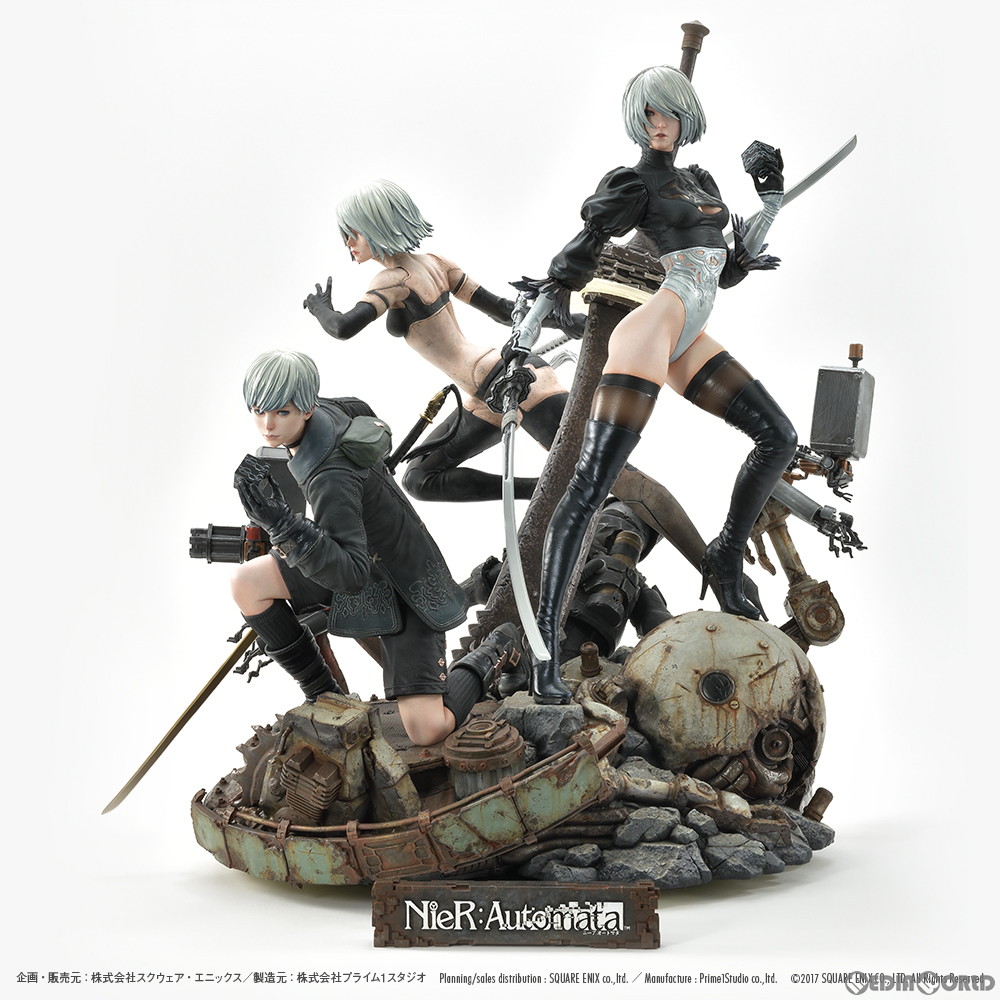 【中古即納】[FIG] SQUARE ENIX MASTERLINE NieR: Automata(ニーア オートマタ) Deluxe Ver. スタチュー 1/4 完成品 フィギュア スクウェ
