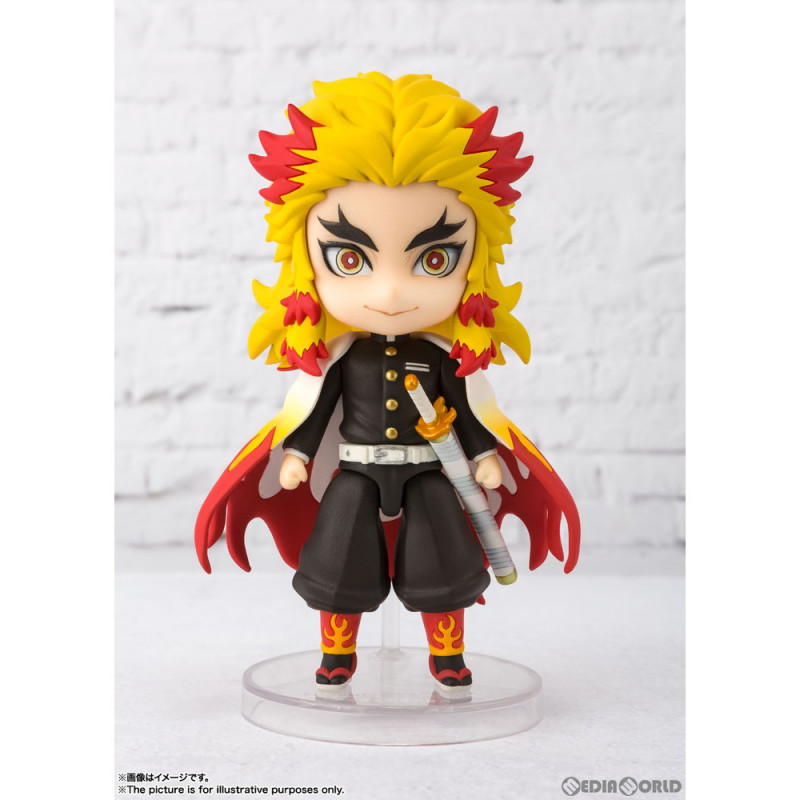 【中古即納】[FIG] Figuarts mini(フィギュアーツミニ) 煉獄杏寿郎(れんごくきょうじゅろう) 鬼滅の刃 完成品 可動フィギュア バンダイス