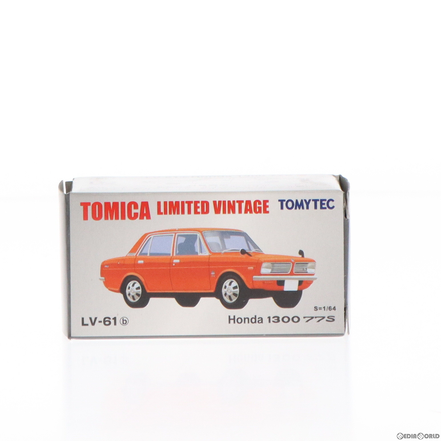 【中古即納】[MDL]トミカリミテッドヴィンテージ 1/64 TLV-61b Honda 1300 77S(レッド) 完成品 ミニカー(217084) TOMYTEC(トミーテック)(