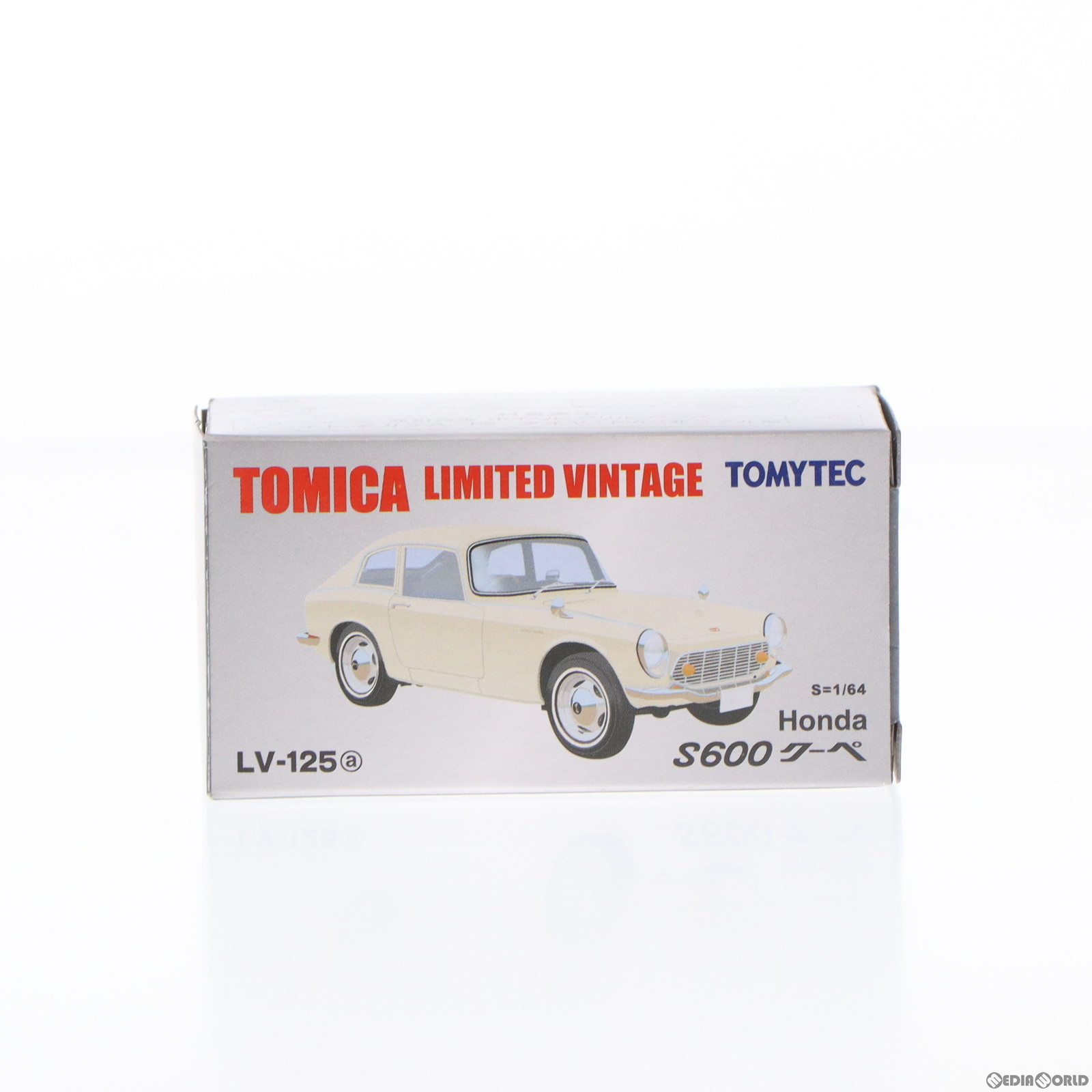 【中古即納】[MDL]トミカ リミテッドヴィンテージ 1/64 TLV-125a Honda S600クーペ ホワイト 完成品 ミニカー(242895) TOMYTEC(トミーテ